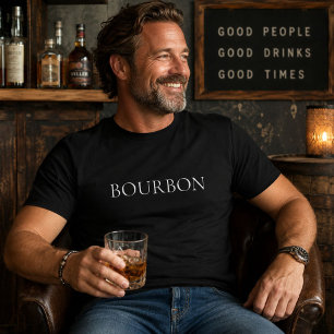 T-shirt Bourbon aime Tequila Bourbon Couple de voile