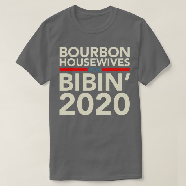 T-shirt Bourbon Housewives Pour Bibin Suburban Housewives  (Design devant)