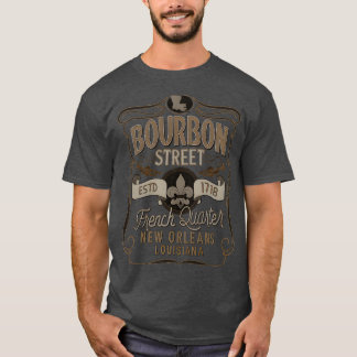T-shirt Bourbon Street French Quer Nouvelle-Orléans