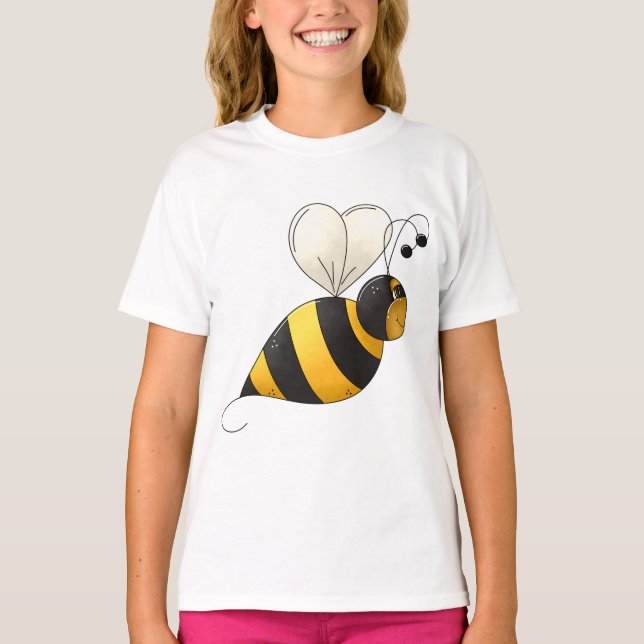T-shirt Bourdon à ailes dodues (Devant)