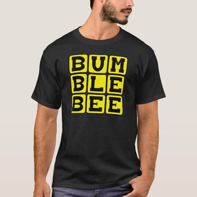 T-shirt Bourdon, Insecte ailé (Devant)