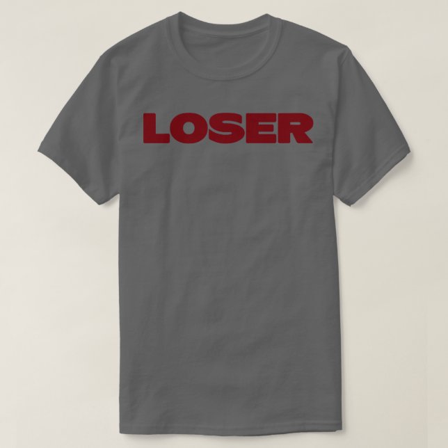 T-shirt Bourgogne perdante (Design devant)