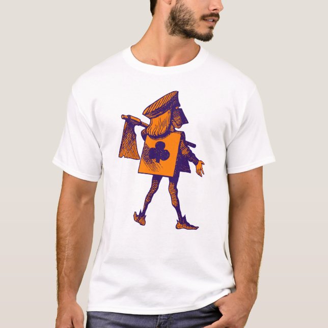 T-shirt Bourreau d'orange pourpre de clubs (Devant)