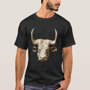 T-shirt Bourse de taureau tête