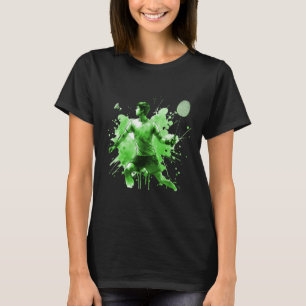 T-shirt Bourse énergétique du pion de Badminton