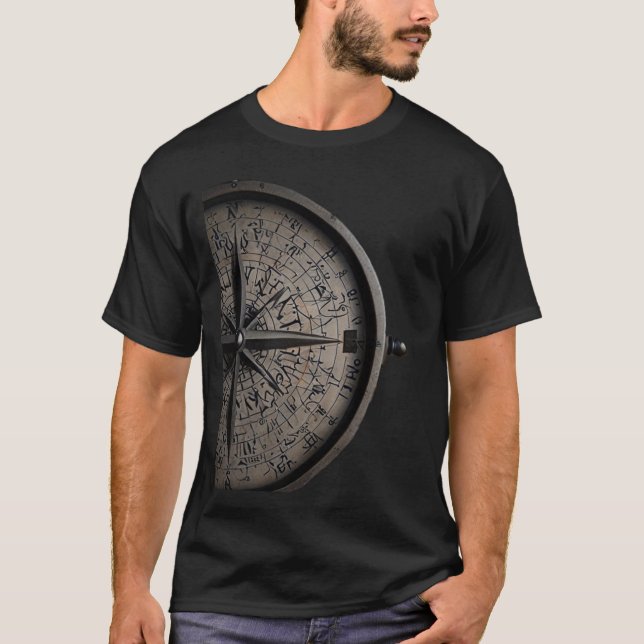T-shirt Boussole Mystique Ancienne (Devant)
