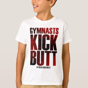 T-shirt Bout de coup-de-pied de gymnastes à HOH