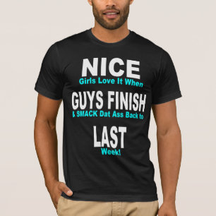 T-shirt Bout intéressant de finition de types