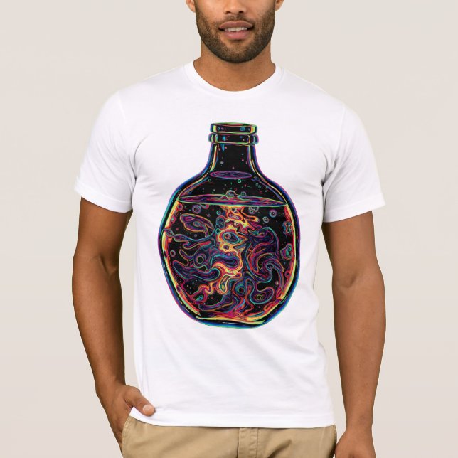 T-shirt Bouteille à percussion 2T-Chemise (Devant)