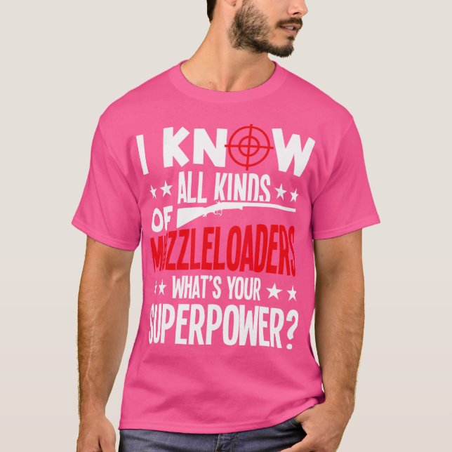 T-shirt Bouteille à tambours Fusil Kit de nettoyage à débo (Devant)