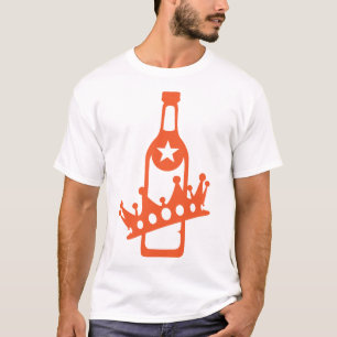 T-shirt bouteille couronne alcool apero 1506