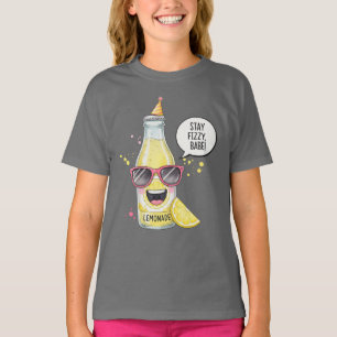 T-shirt Bouteille de citronnade dans un Casquette de fête,