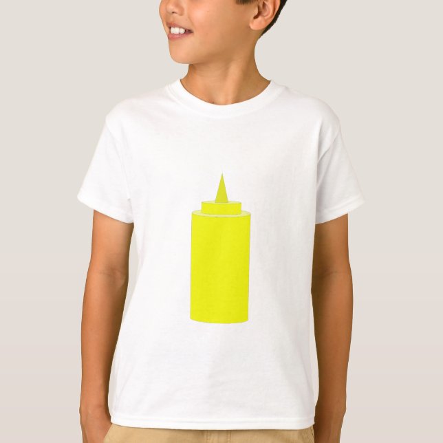 T-shirt Bouteille de moutarde (Devant)