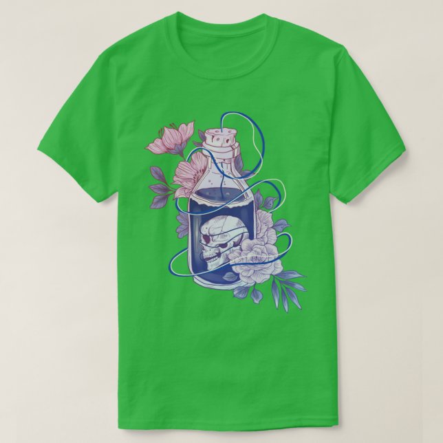 T-shirt Bouteille de poison (Design devant)