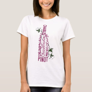 T-shirt Bouteille de vin