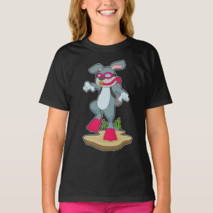 T-shirt Bouteille d'oxygène de plongée de lapin