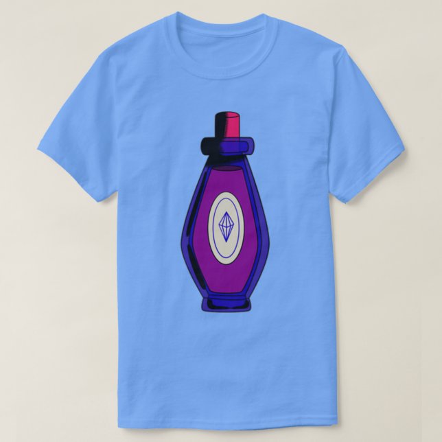 T-shirt Bouteille ovale Alchemy (Design devant)