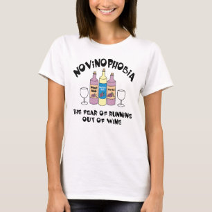 T-shirt Bouteilles de Novinophobie