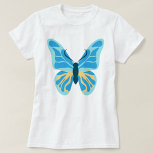 T-shirt Bouterfly Custom Colors Graphic