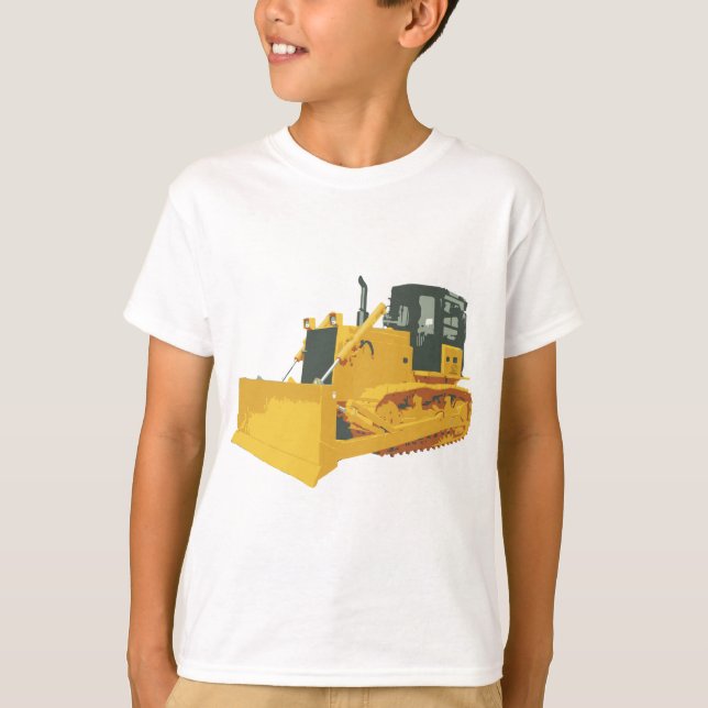 T-shirt Bouteur impressionnant (Devant)