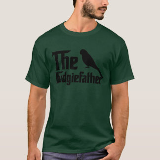 T-shirt Boutique Budgiefather Parrot Bird Papa Budgerigar