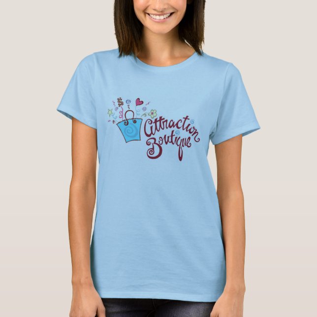T-shirt boutique d'attraction (Devant)