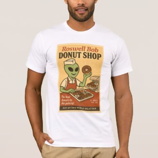 T-shirt Boutique Donut Roswell Aliens 1950's Retro