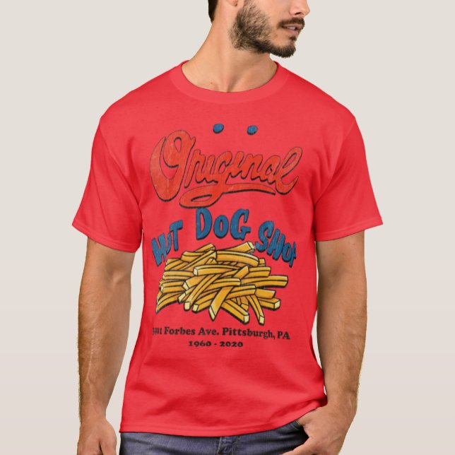 T-shirt Boutique Hot Dog - Fries (Devant)