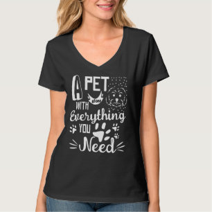 T-shirt Boutique Pour Animaux Avec Tout Ce Doggo Chiot