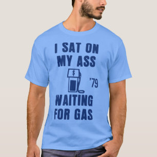 T-shirt Bouton Crise de l'énergie les années 70 pénurie de