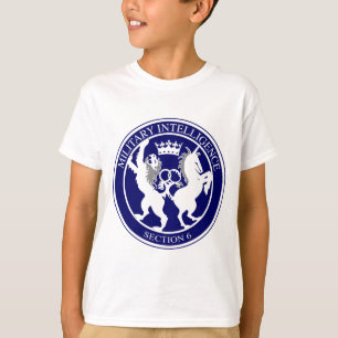 T-shirt Bouton de logo MI6
