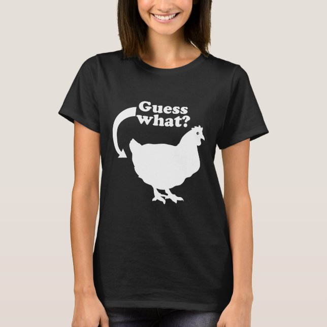 T-shirt Bouton de poulet (Devant)