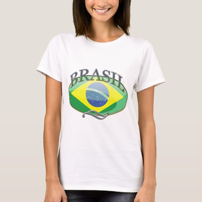 T-shirt Bouton du Brésil (Devant)