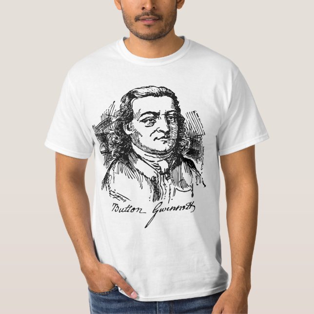 T-shirt Bouton Gwinnett (Devant)