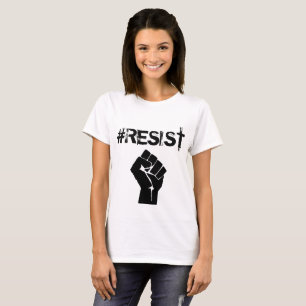 T-shirt Bouton politique de "Anti-Atout" de #Resist