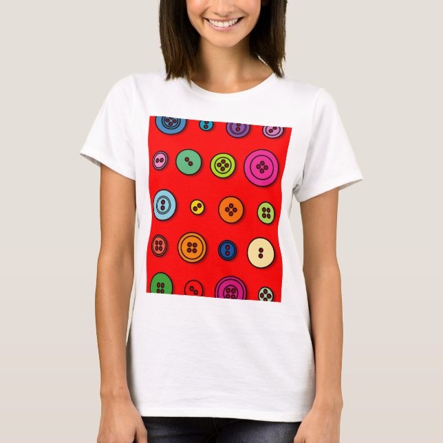 T-shirt Boutons (Devant)