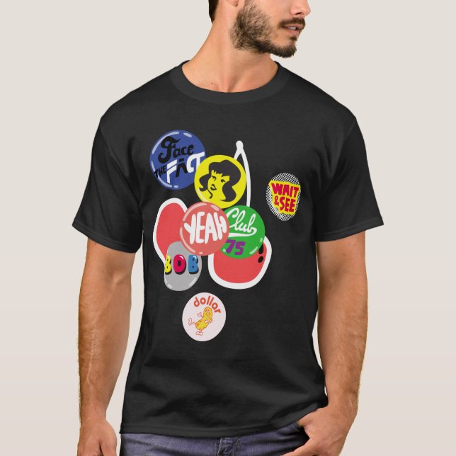 T-shirt Boutons (Devant)