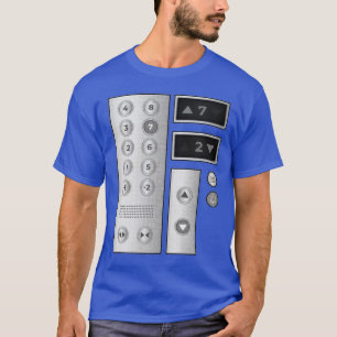 T-shirt Boutons d'ascenseur cool Art Hommes Femmes Ascense