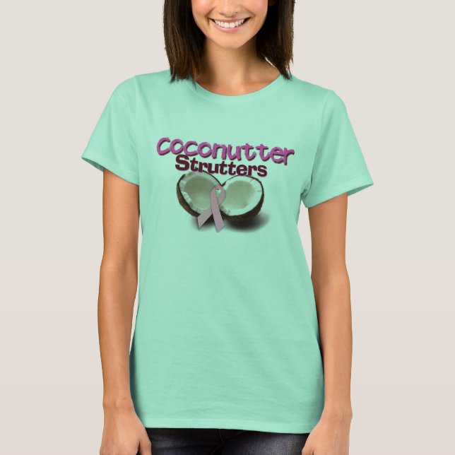 T-shirt Boutons de noix de coco (Devant)