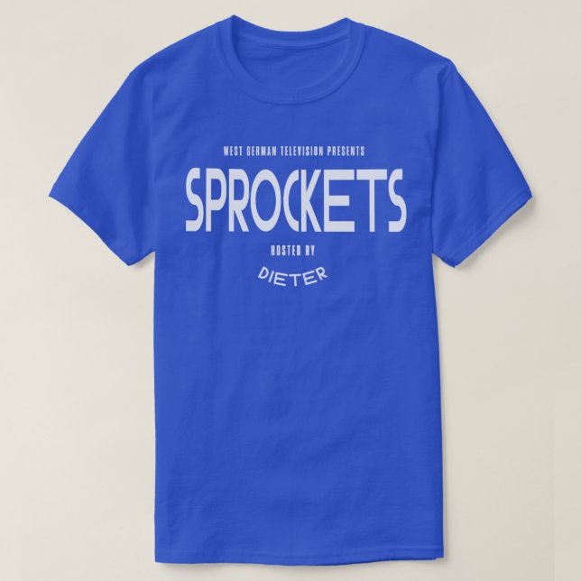 T-shirt Bouts animés par Dieter 1 (Design devant)