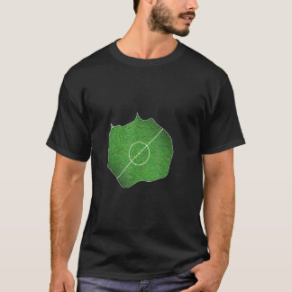 T-shirt Bouvet Island Football Court