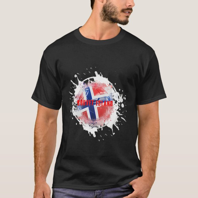 T-shirt Bouvet Island Splash (Devant)