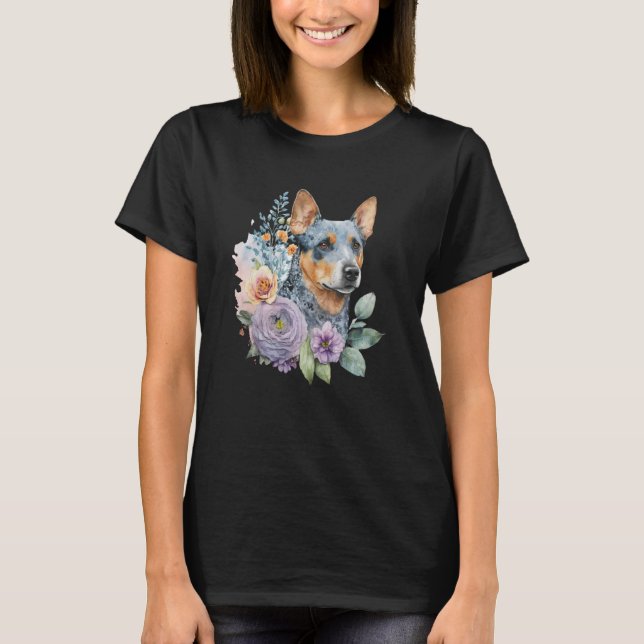 T-shirt Bouvier Australien de Heeler (Devant)