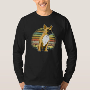 T-shirt Bouvier français Bouffon Coucher de soleil  80