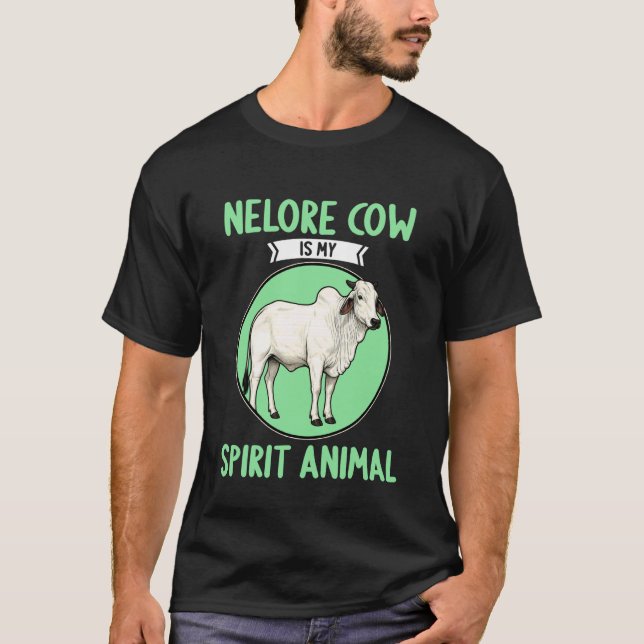 T-shirt Bovin Nelore Vache Nelore (Devant)