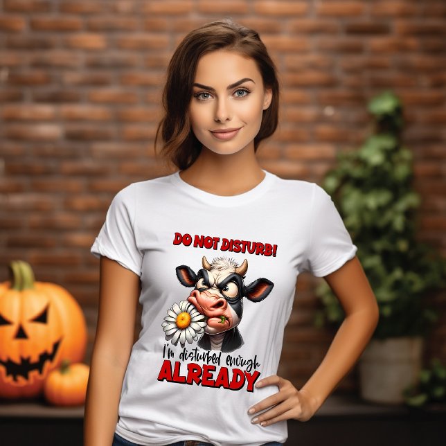T-shirt Bovine Serène Au Trésor En Floraison (Créateur téléchargé)