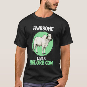 T-shirt Bovins Nelore Incroyables Comme une Vache Nelore