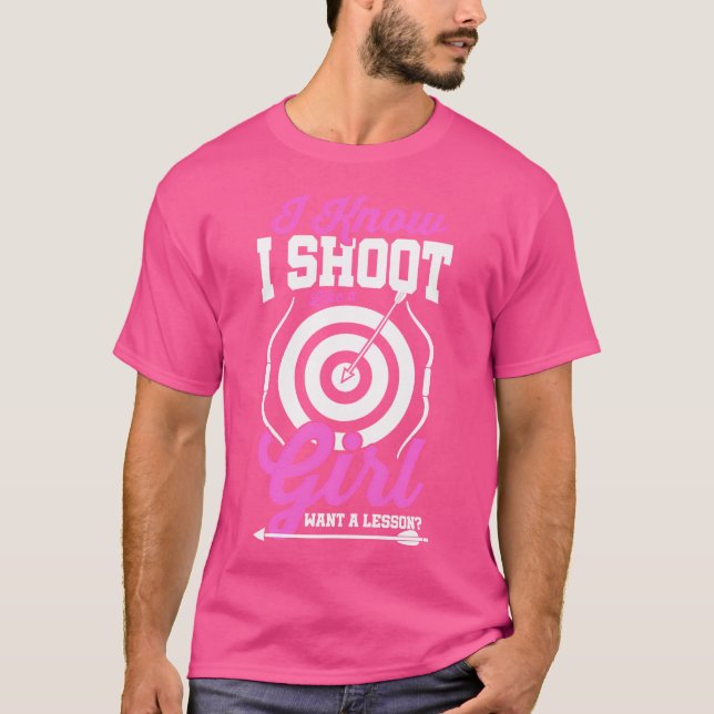 T-shirt Bow Archery Maman ns Filles Femmes Idées de chasse (Devant)