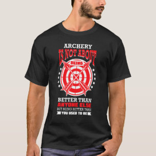 T-shirt Bow Et Flèche Tir À L'Arche Sports Archer Sport Bo