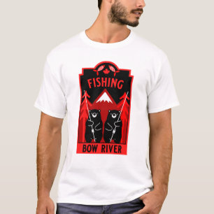 T-shirt Bow River Fishing Canada